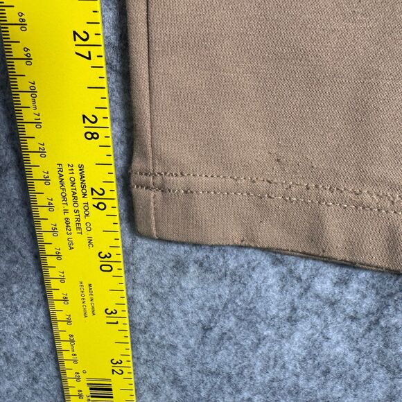 BYLT Premium Basics Everyday Jogger Pants Men 33 Measures 31x30 Brown Slim Fit - Picture 3 of 9